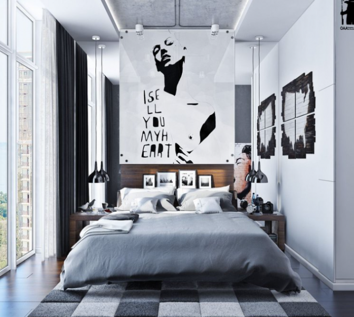 25 Ide Desain Kamar gaya Urban yang Keren